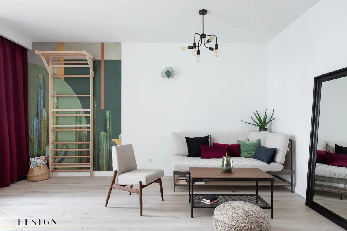 Piękno kontrastu. | Proj.: Magdalena Wieczorek – Besign Studio, Zdjęcia: Jakub Nanowski