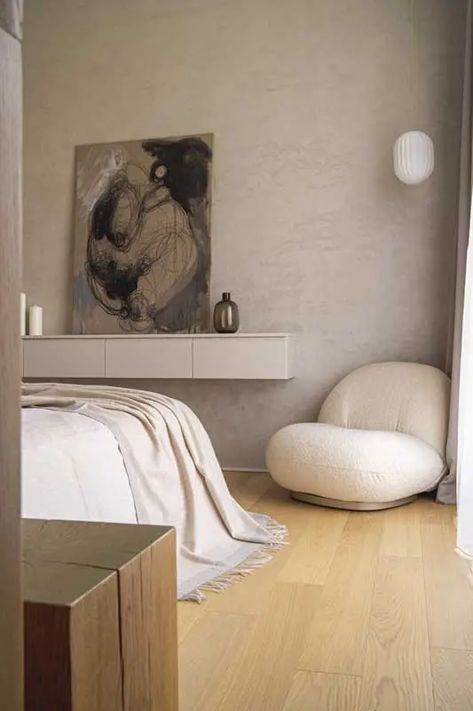 Bukla idealnie podkreśla obłe kształty. | Projekt: Na Antresoli; Fot.: Bartek Rąkowski