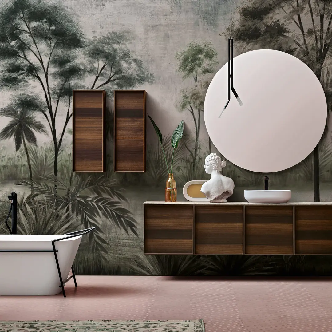 Tapety Inkiostro Bianco są dostępne w showroomach z Grupy Internity Home