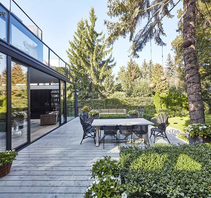 Projekt wnętrza willi Joanna Kulczyńska Architekt /Foto.: Budzik Studio