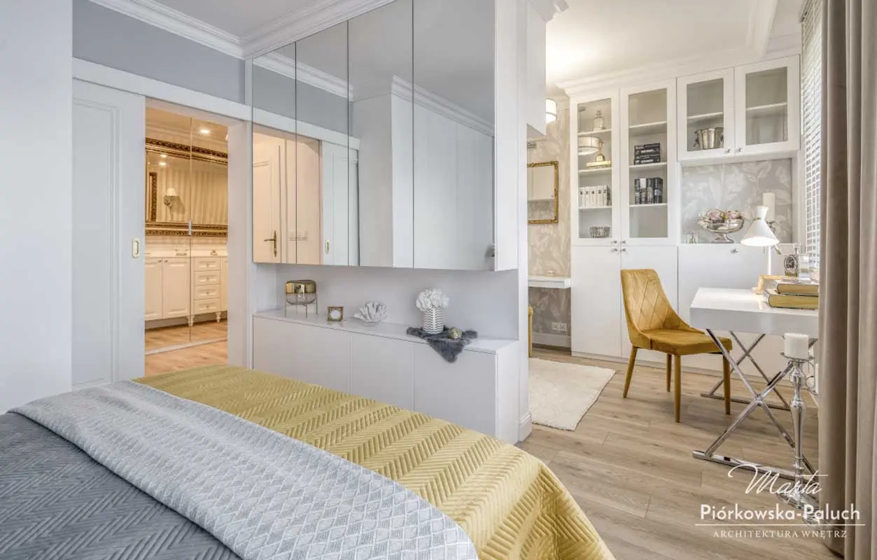Sypialnia | proj. Marta Piórkowska - Paluch, fot. Andrzej Czechowicz