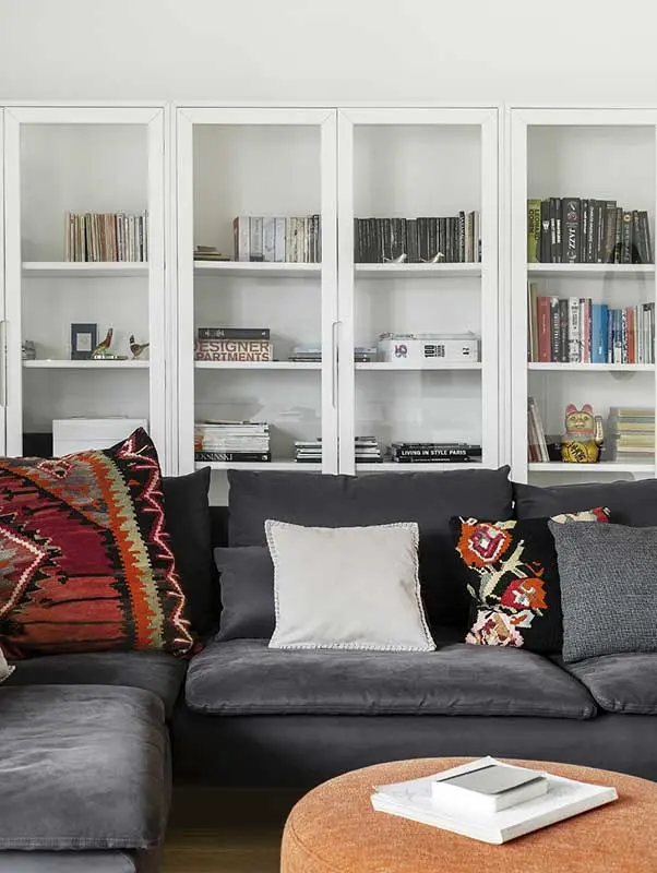 Patchworkowe poduszki w stylu boho wykonane z kilimów | proj. LAVA