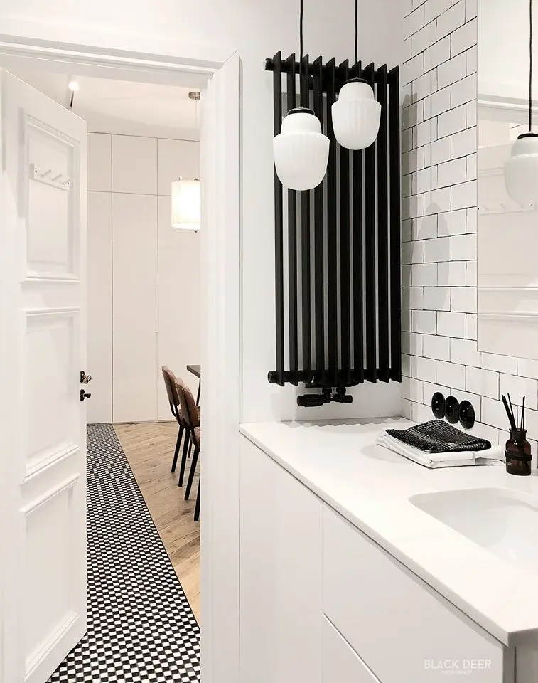 Klimatyczne mieszkanie architektki | Proj: Black Deer Workshop