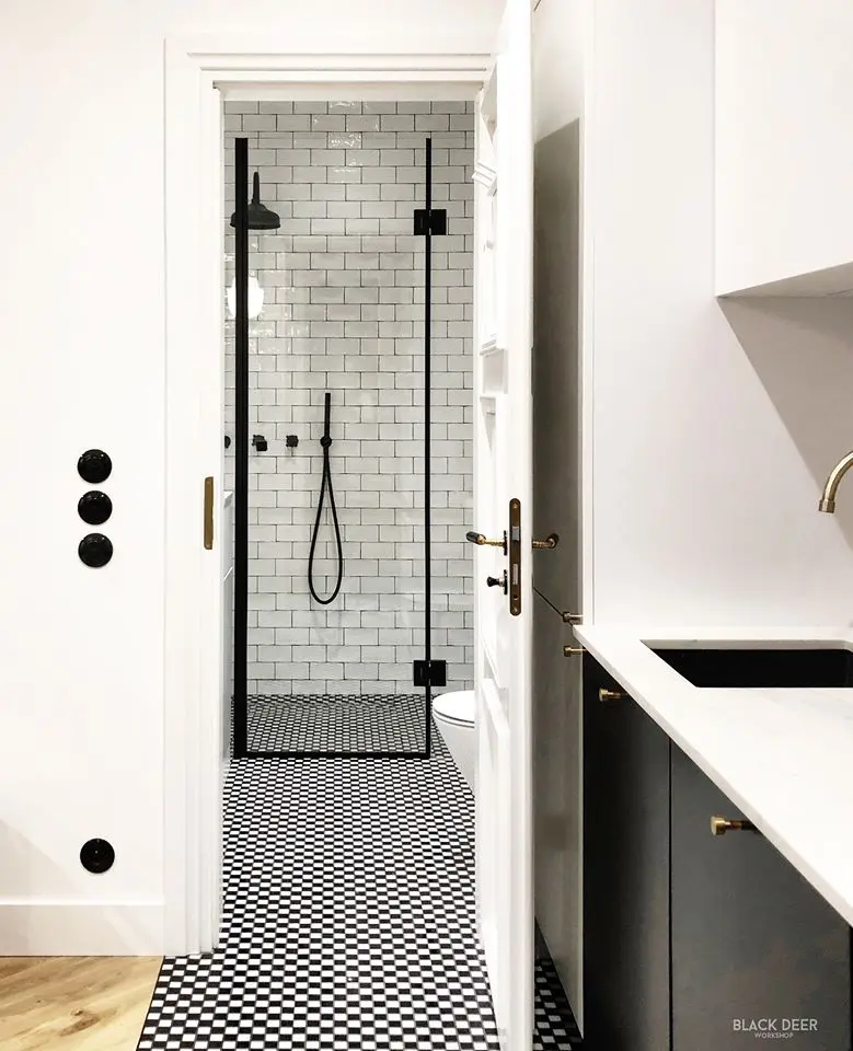 Klimatyczne mieszkanie architektki | Proj: Black Deer Workshop