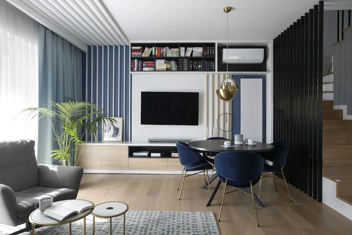 Projekt wnętrz: MIKOŁAJSKAstudio (mikolajskastudio.pl), zdjęcia: Jakub Dziedzic (Wnętrza Kraków)