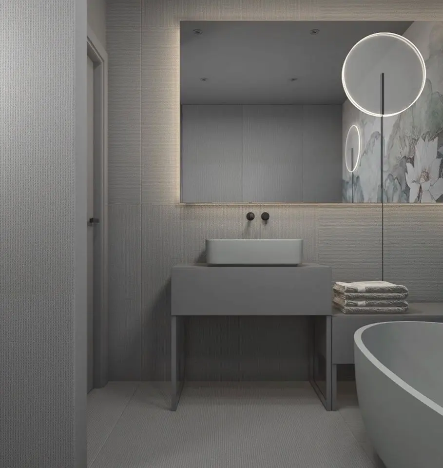 Ceramika Hushlab | Projekt łazienki KKArchitekci