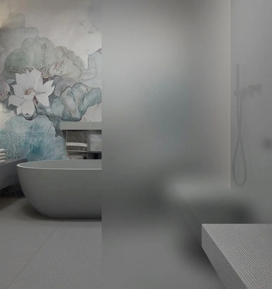 Ceramika Hushlab Płytki 41zero42 | Projekt łazienki KKArchitekci