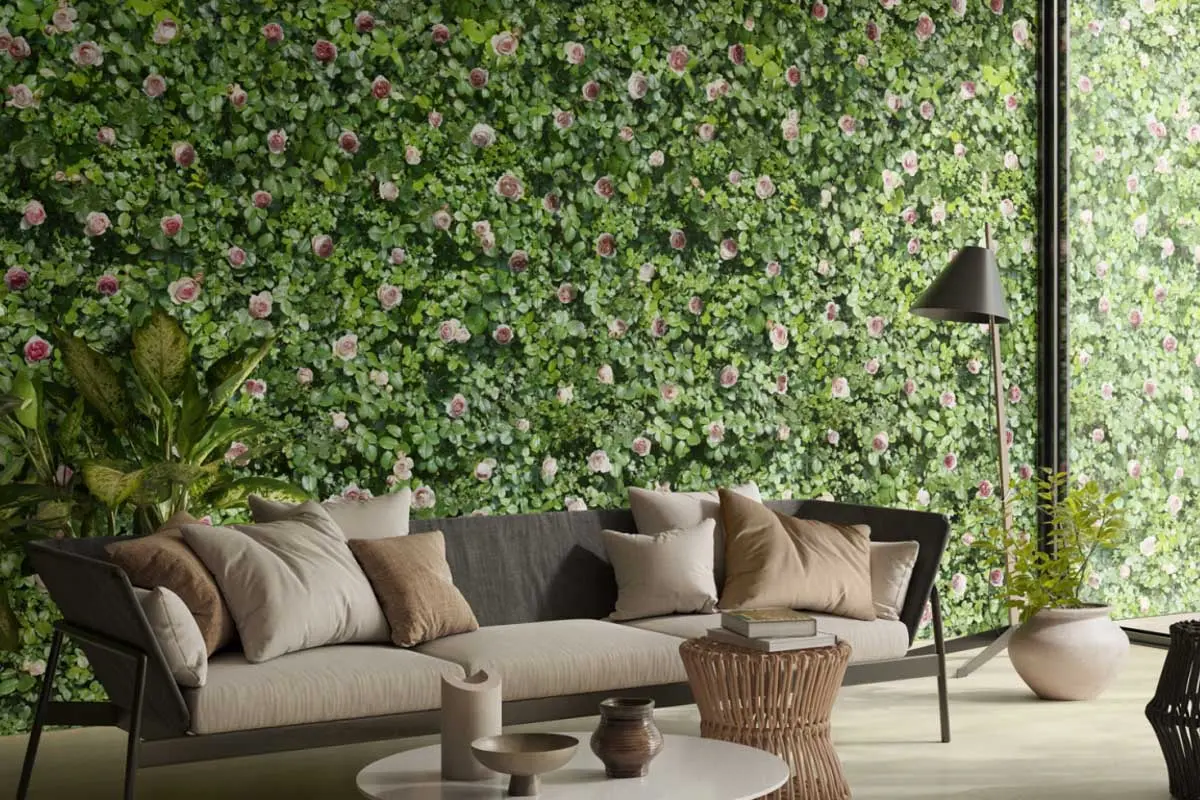 Płytki Limpha, marki Casalgrande Padana, zastąpią pnącza. Do kupienia w salonach grupy Internity Home.