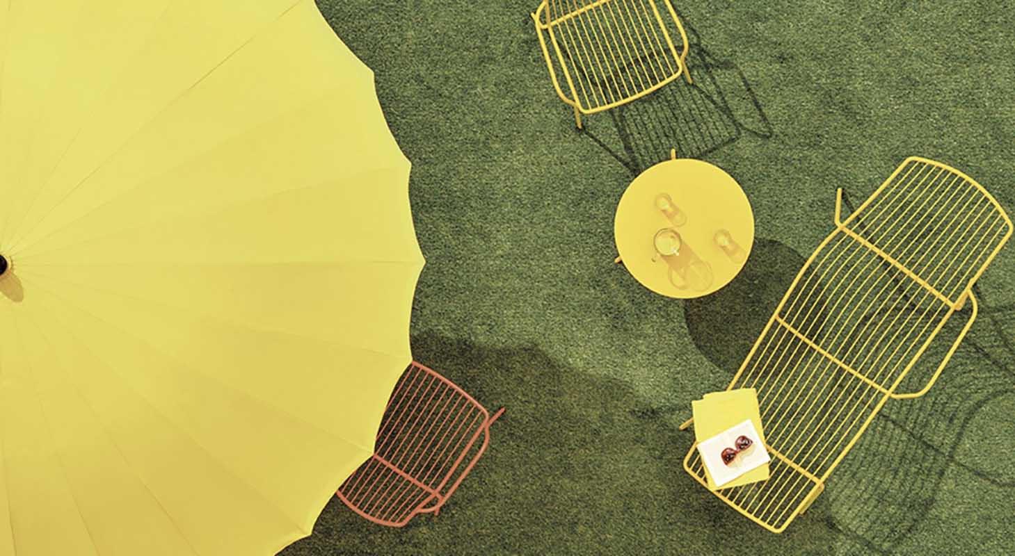 Kolorowe meble outdoorowe marki Pedrali, zamówisz w salonach grupy Internity Home.