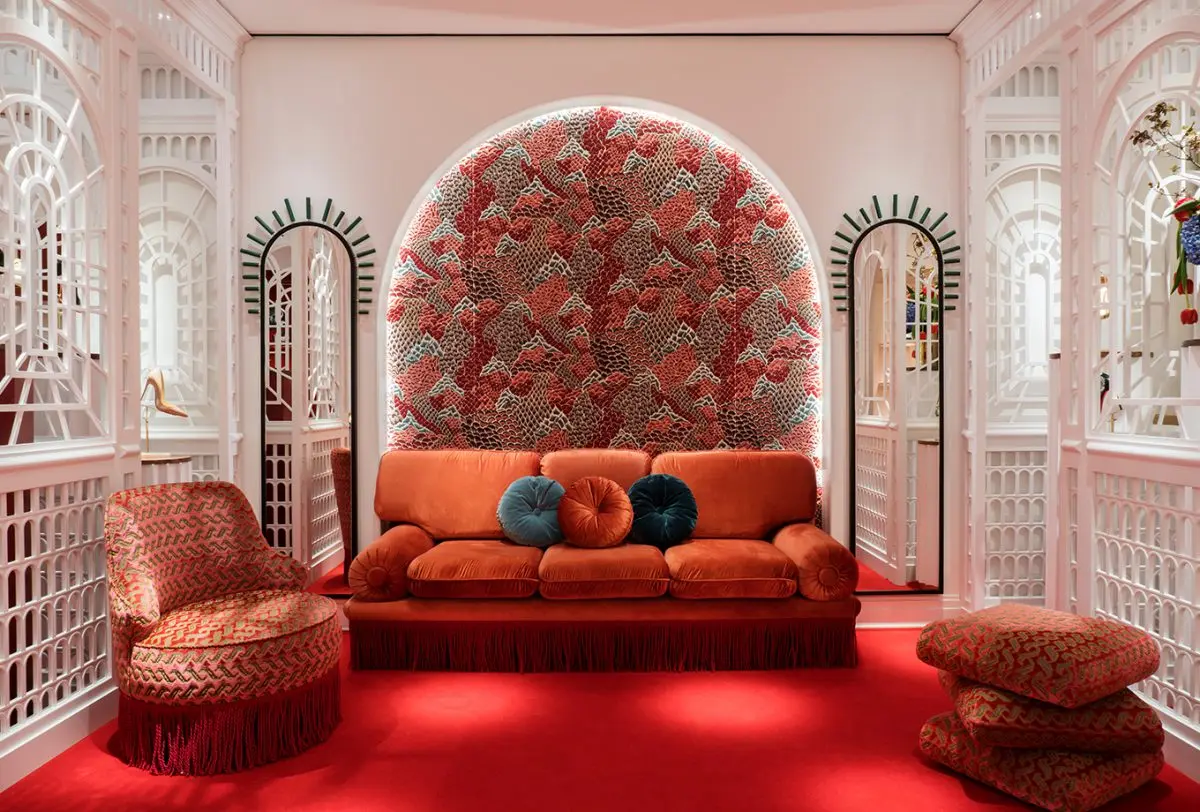 Wnętrze inspirowane stylistyką retro | Proj.: Laura Gonzalez