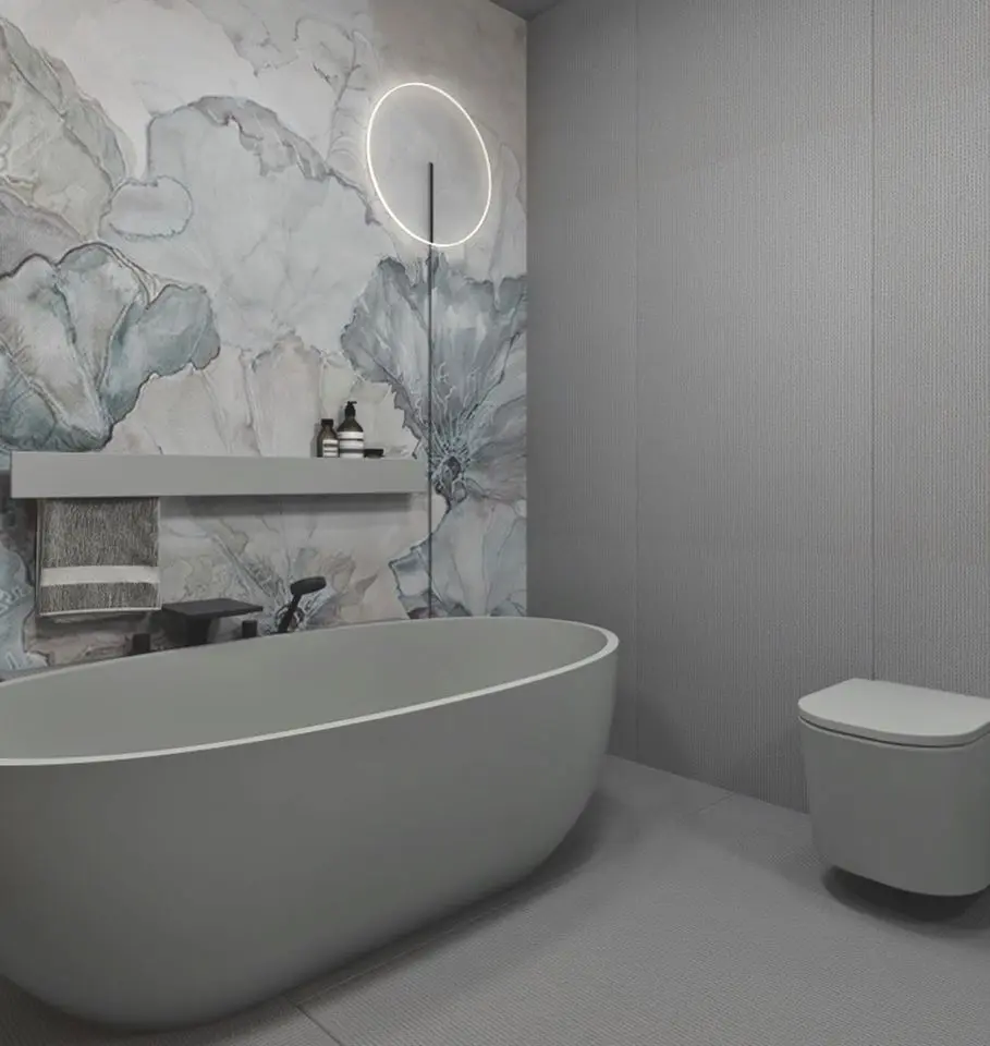 Ceramika Hushlab  | Projekt łazienki KKArchitekci