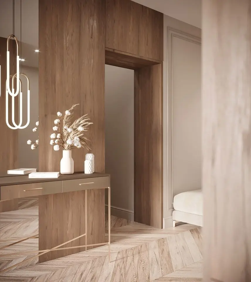 Elegancja i blask w projekcie mieszkania Ideal makers