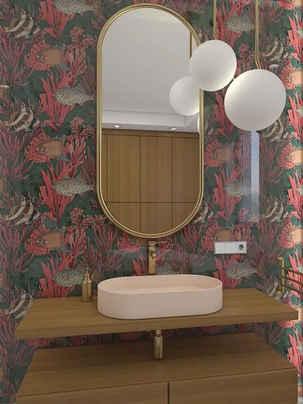 Oryginalna łazienka z umywalką SLIM 65. | Projekt: Agnieszka Gajkowska AGGA