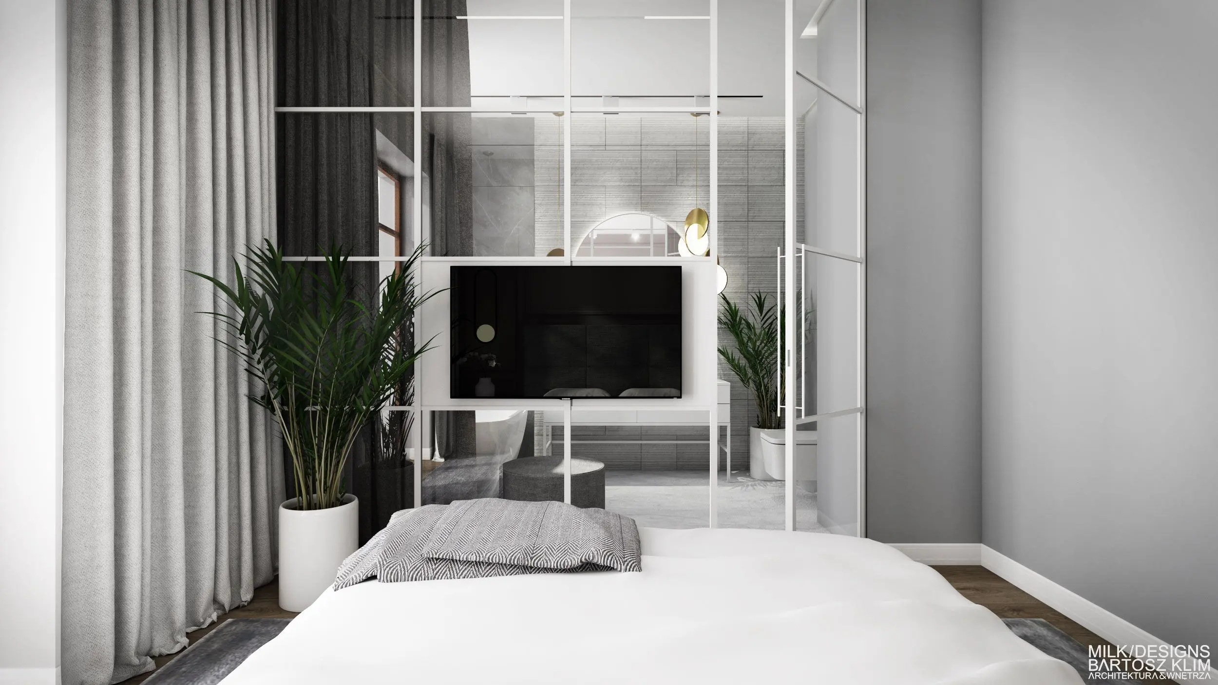 Nowojorski styl projekt Milk Designs 