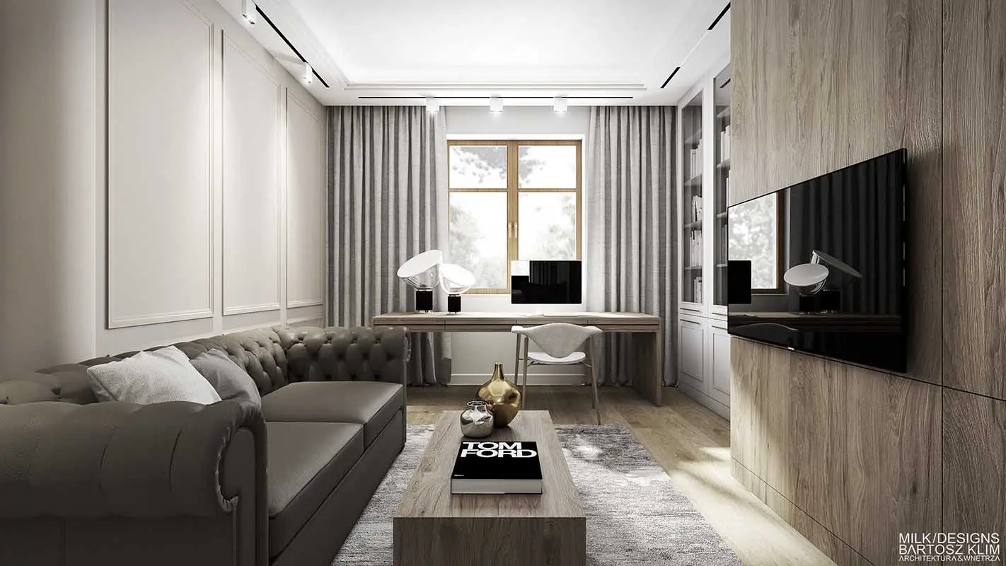 Nowojorski styl projekt Milk Designs 