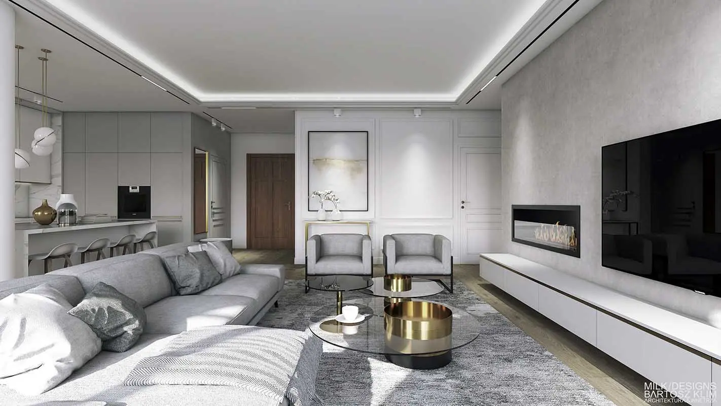 Nowojorski styl projekt Milk Designs 