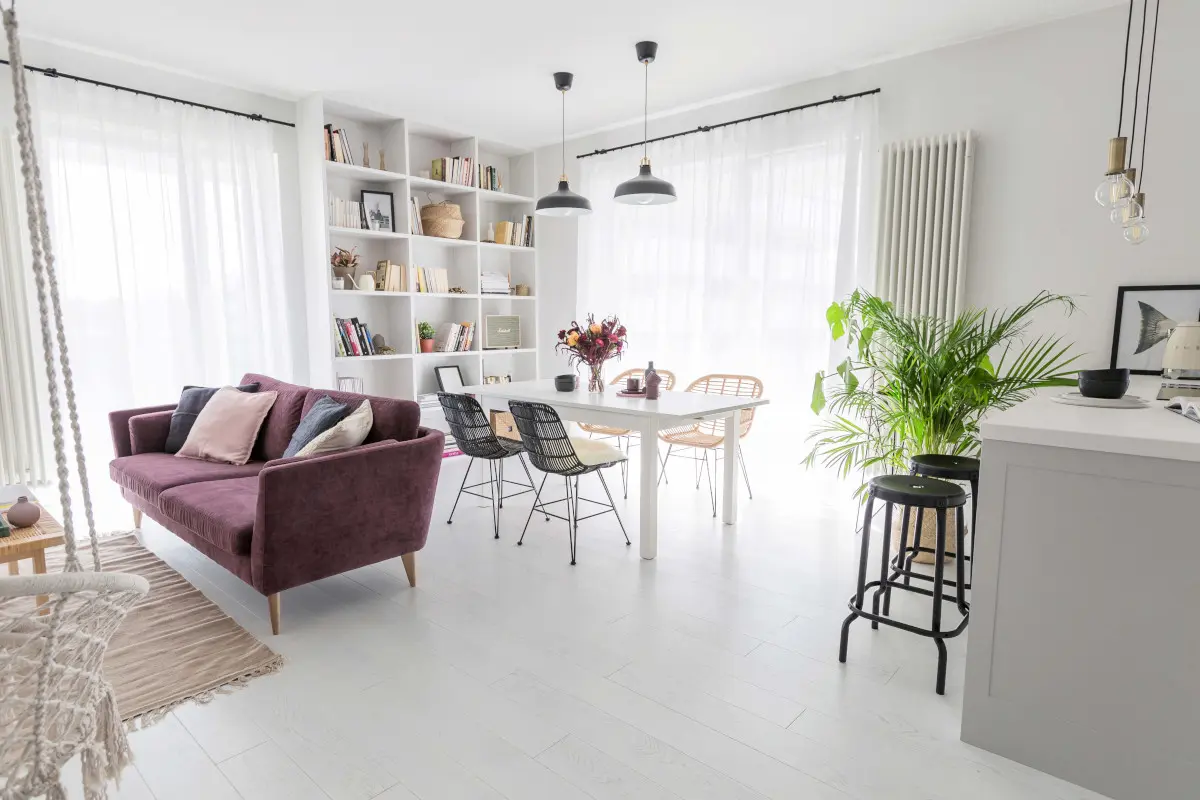 Salon z sofą Nova marki Sits | proj. Dash Interiors