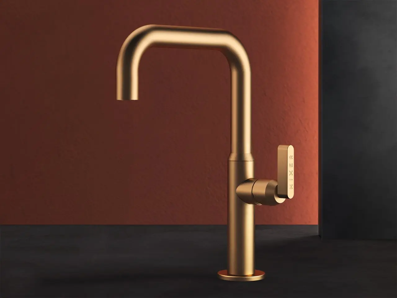 Geda baterie Koè industrialna inspiracja do łazienki