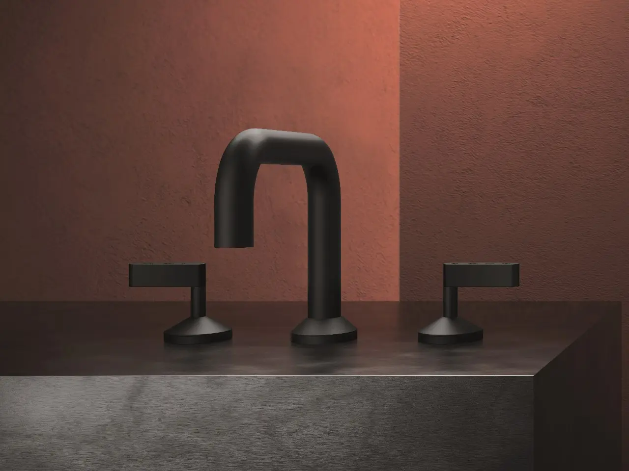 Geda baterie Koè industrialna inspiracja do łazienki