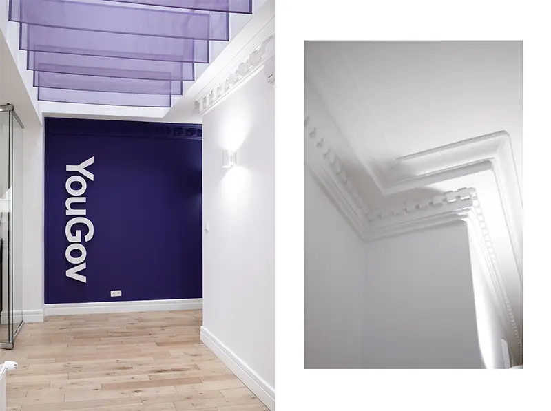 Yougov - aranżacja biura w Warszawie | Proj: Monarchia Design