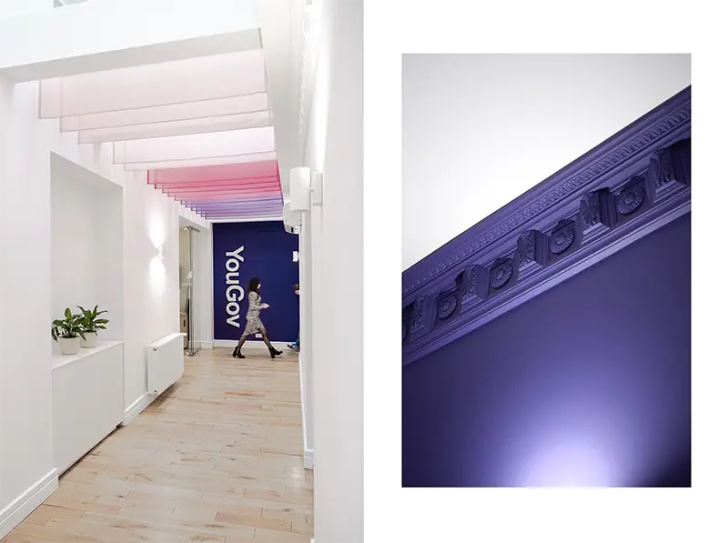 Yougov - aranżacja biura w Warszawie | Proj: Monarchia Design