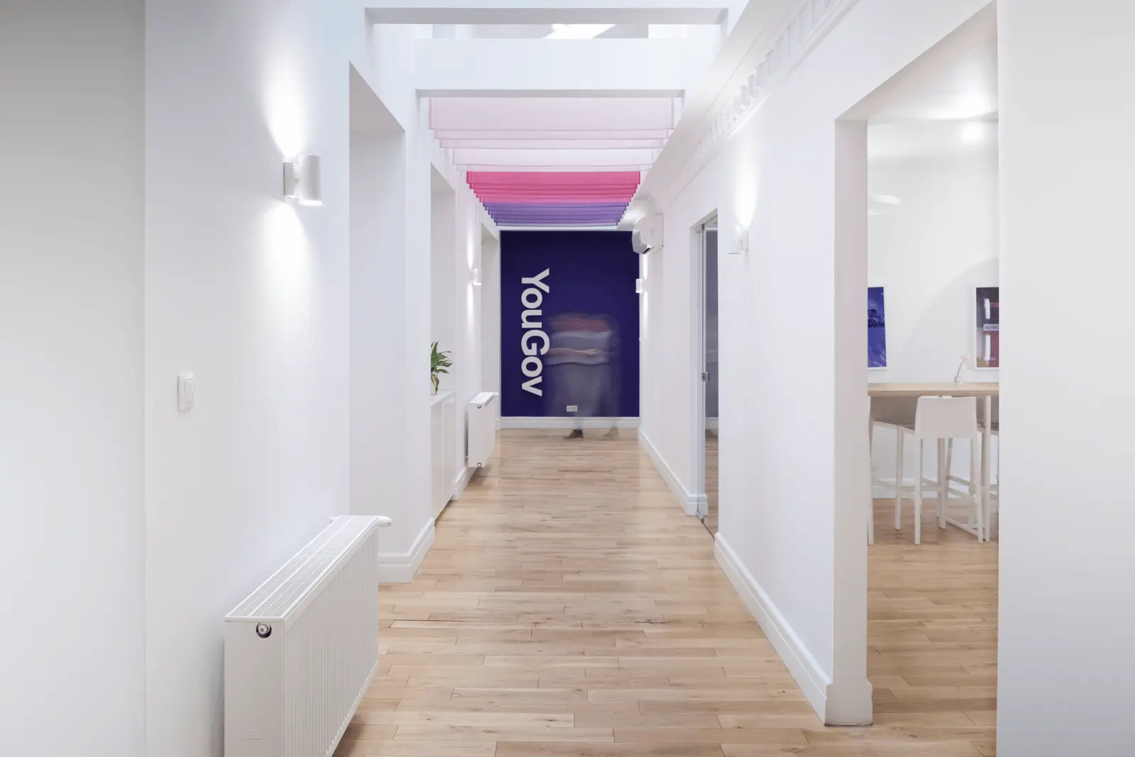 Yougov - aranżacja biura w Warszawie | Proj: Monarchia Design