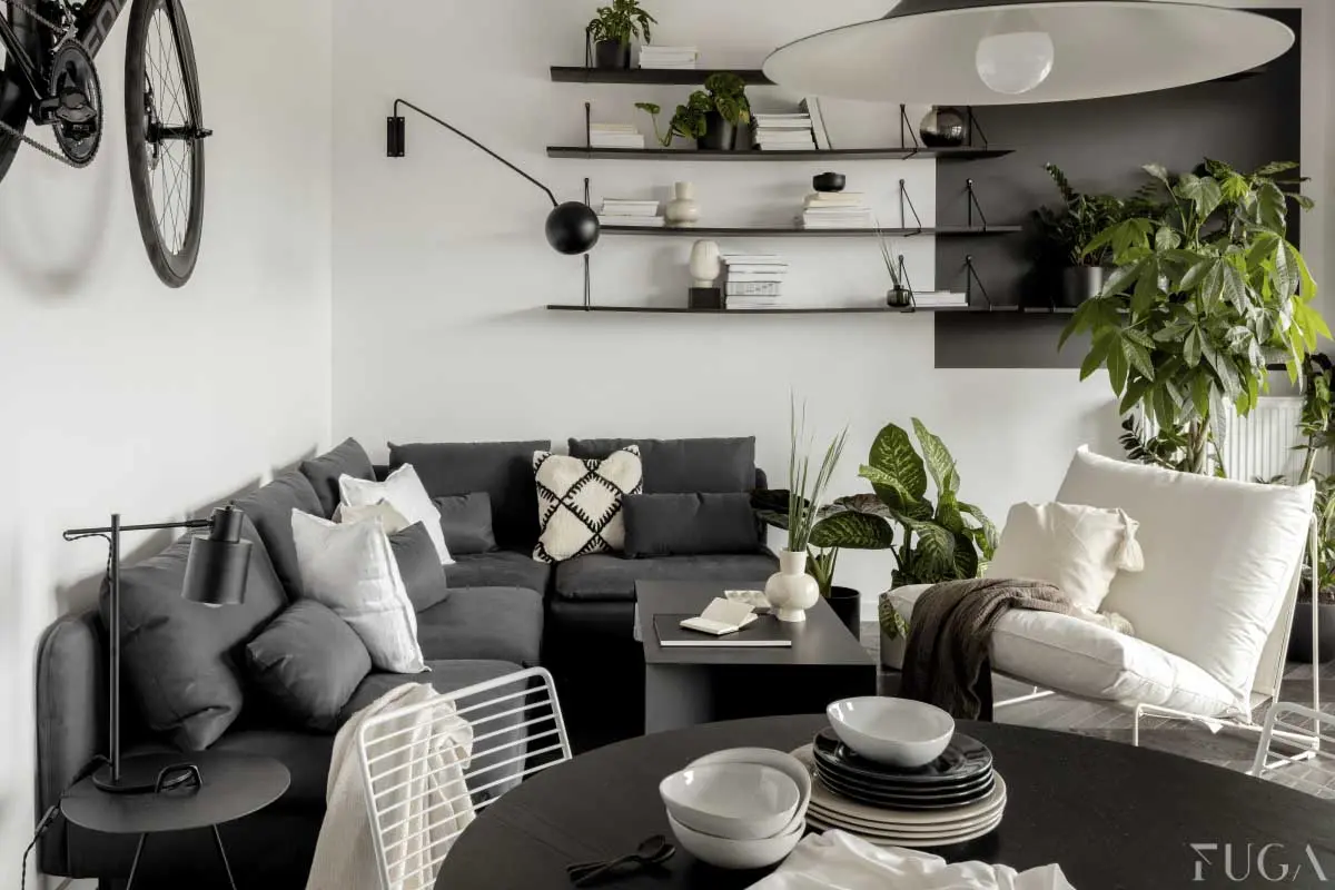 Proj.: FUGA Architektura Wnętrz, Fot.: Aleksandra Dermont | Ayuko