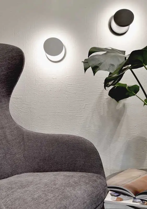 Nastrojowy kącik do czytania.