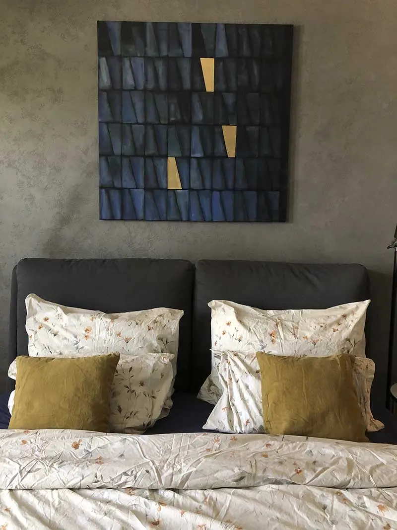 Tropiki i błękity w nieziemskim mieszkaniu | Proj: TIM Arc by TiM Grey