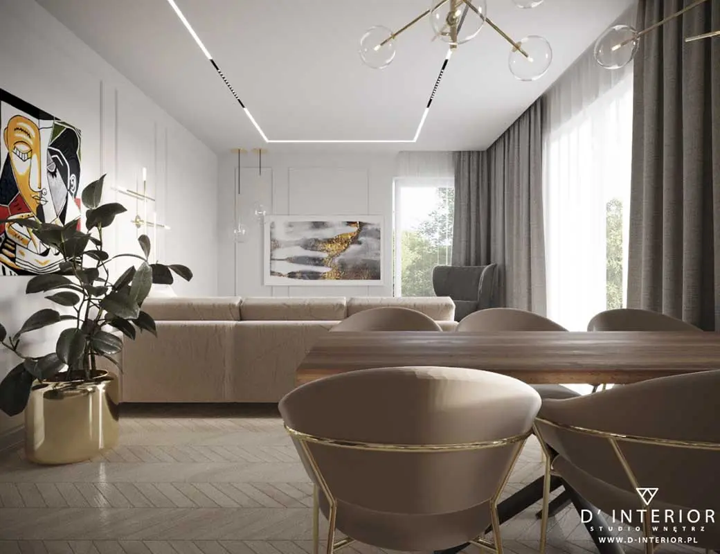 Proj.: D’ INTERIOR; Studio wnętrz