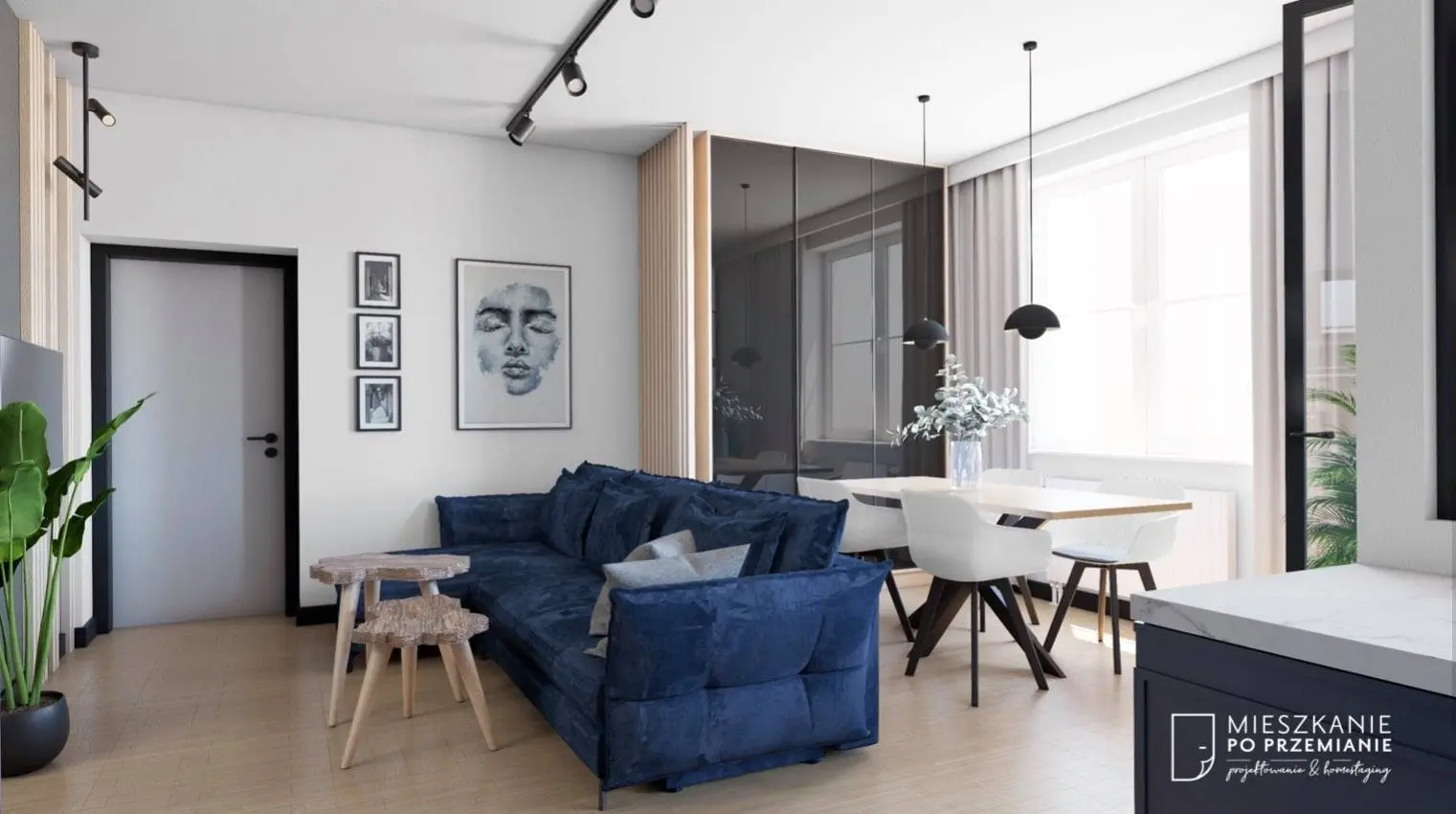 Znakomita metamorfoza mieszkania | Proj: Mieszkanie po Przemianie