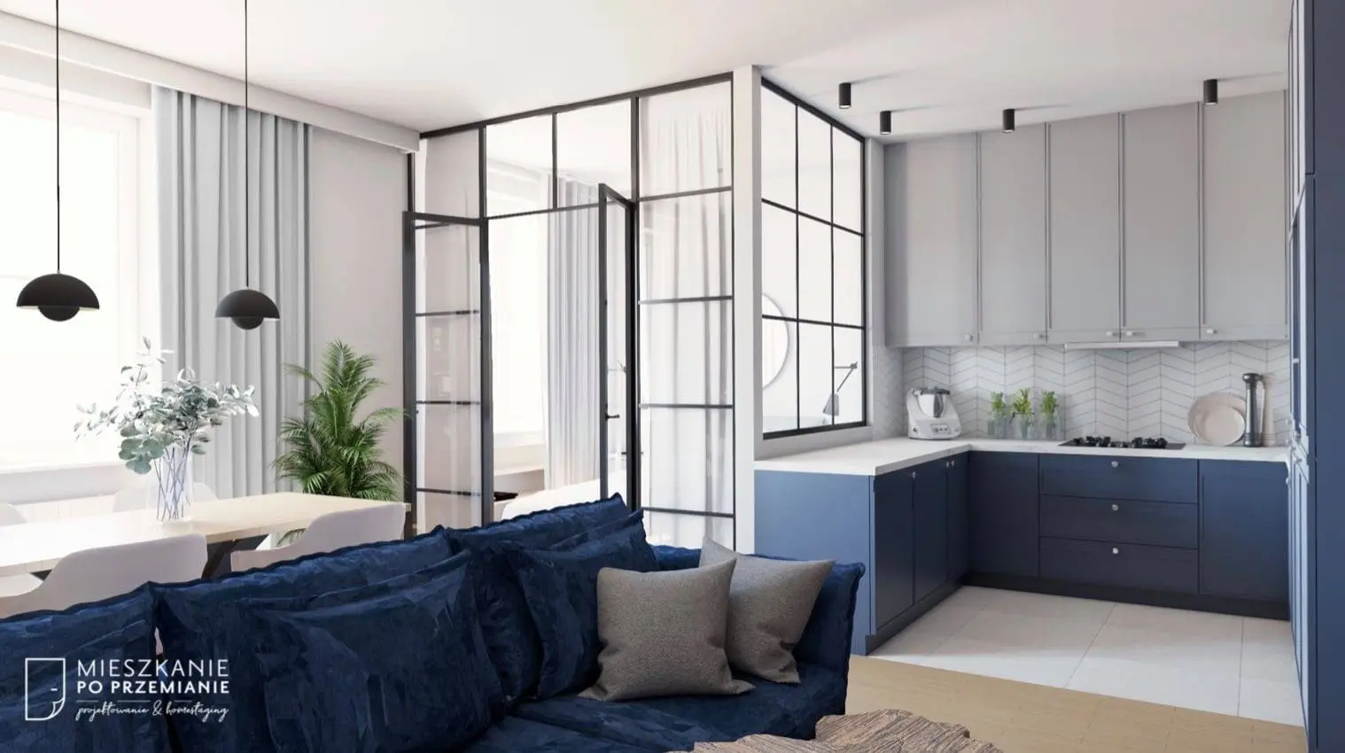 Znakomita metamorfoza mieszkania | Proj: Mieszkanie po Przemianie