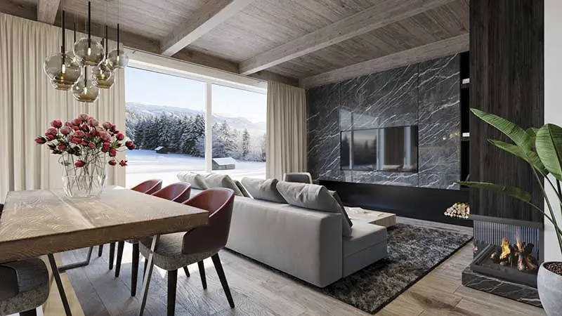 Przytulny drewniany dom w Tatrach | Proj: Formy Otwarte