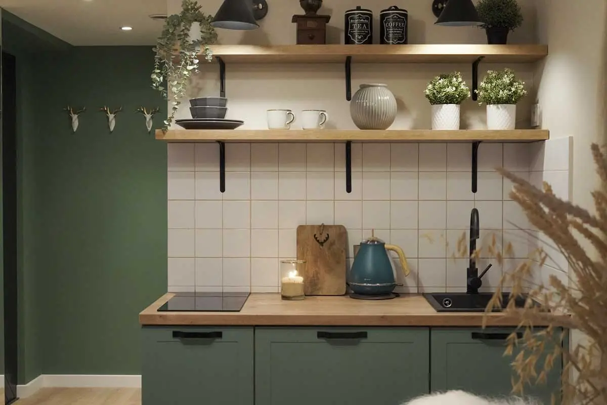 Przytulne 18 metrowe mieszkanie na wynajem w Bukowinie Tatrzańskiej | Proj: Studio4design Interior Design