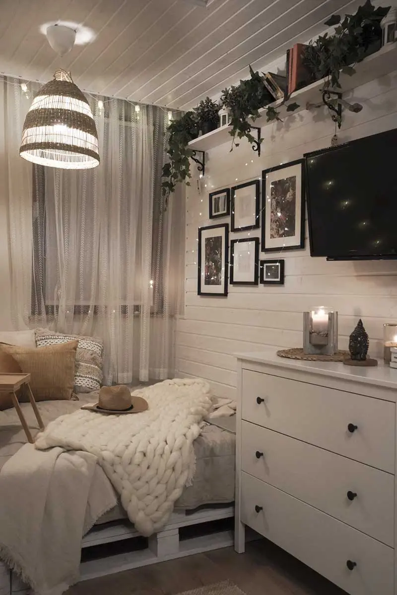 Przytulne 18 metrowe mieszkanie na wynajem w Bukowinie Tatrzańskiej | Proj: Studio4design Interior Design