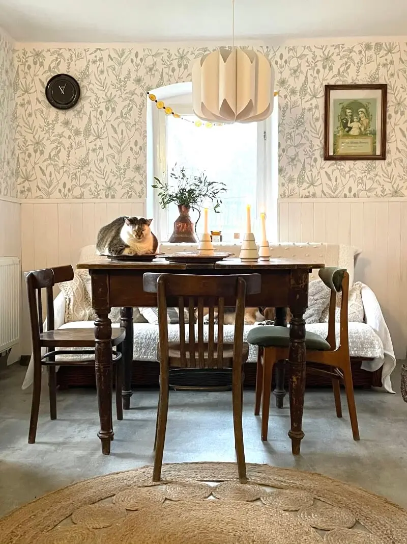 Jadalnia po metamorfozie | Źródło: @pani_z_wilka