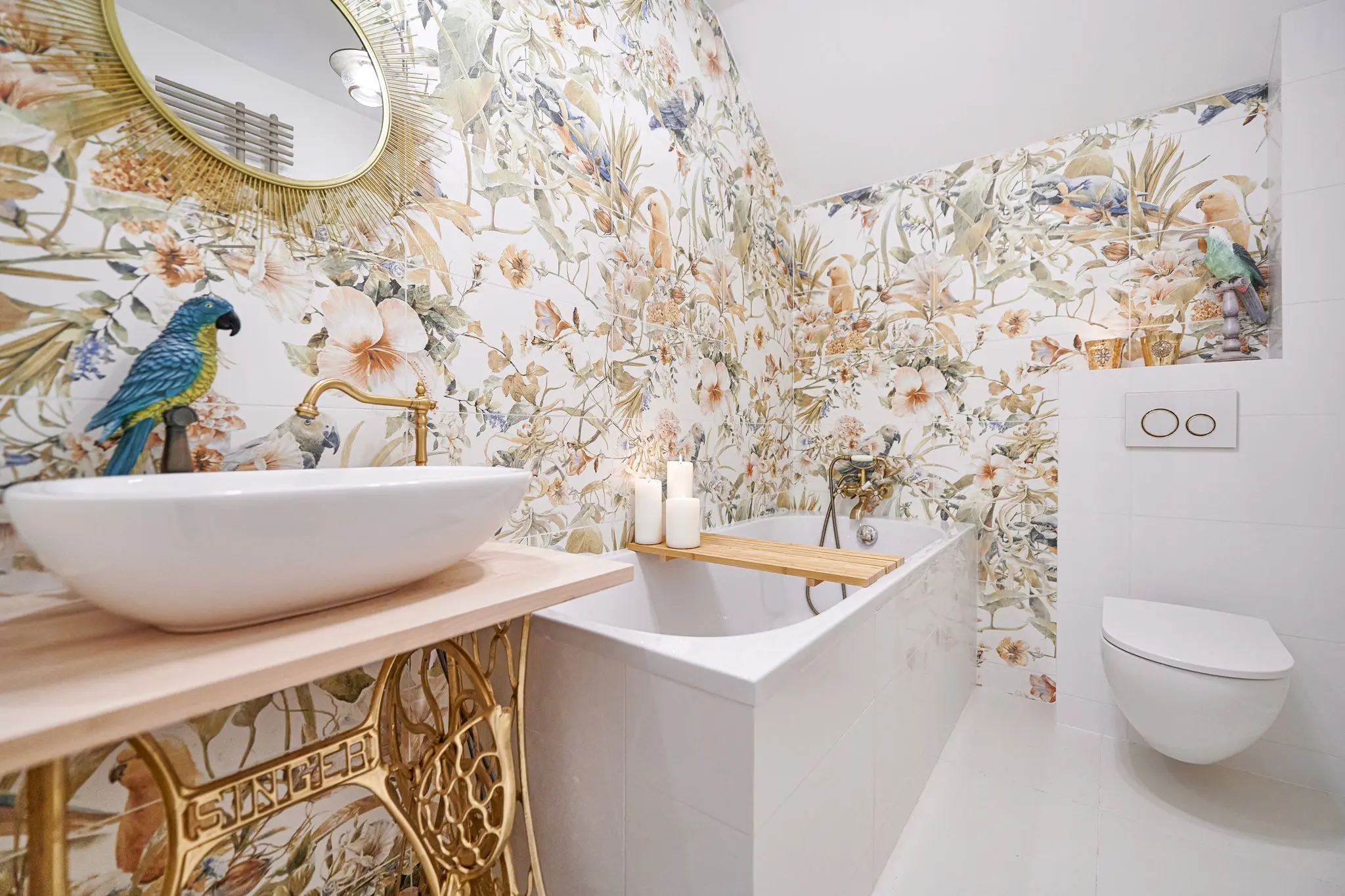 Metamorfoza łazienki w 100 letnim domu - LadyoftheHouse