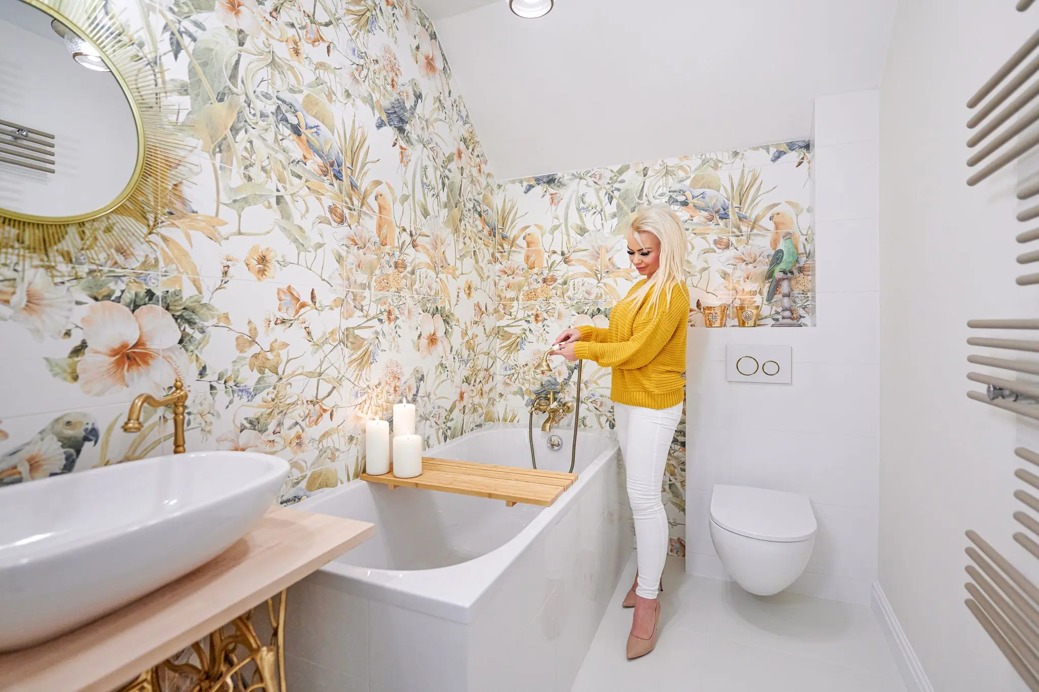 Metamorfoza łazienki w 100 letnim domu - LadyoftheHouse