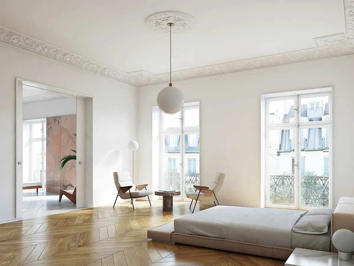 Projekt: Maciej Grelewicz | Mieszkanie w Paryżu