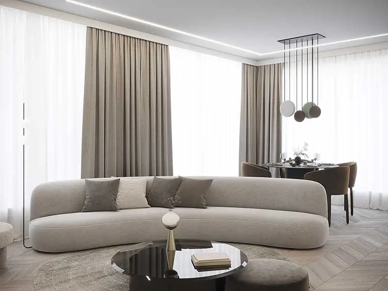 Elegancki Apartament w Centrum Warszawy | Proj: MOOVIN INTERIORS