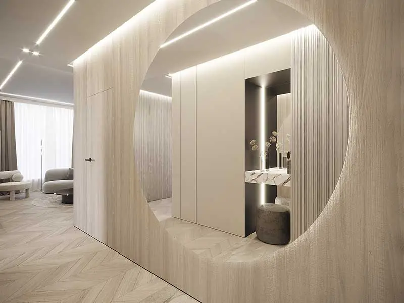 Elegancki Apartament w Centrum Warszawy | Proj: MOOVIN INTERIORS