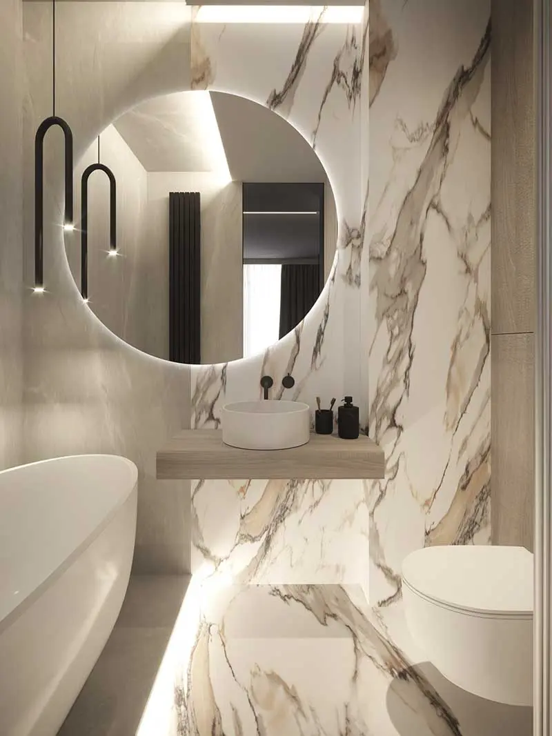 Elegancki Apartament w Centrum Warszawy | Proj: MOOVIN INTERIORS