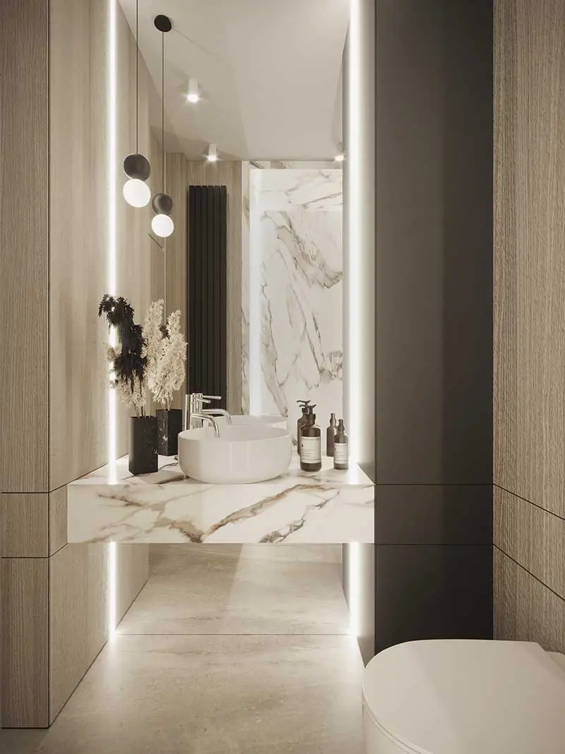 Elegancki Apartament w Centrum Warszawy | Proj: MOOVIN INTERIORS