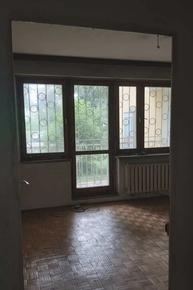 Mieszkanie przed metamorfozą. | Proj.: GOOD VIBES Interiors | Ola Dąbrówka