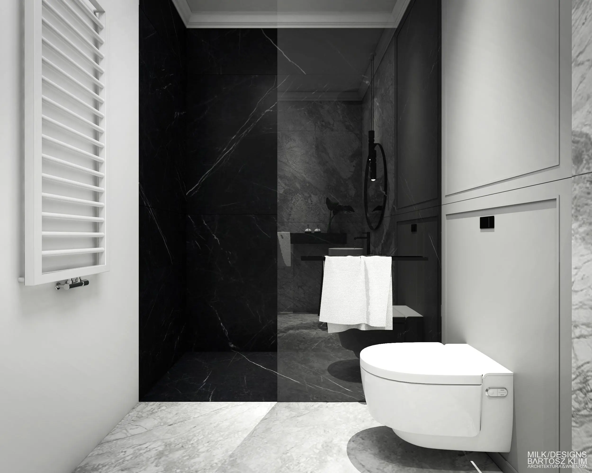 Nowojorski styl projekt Milk Designs 