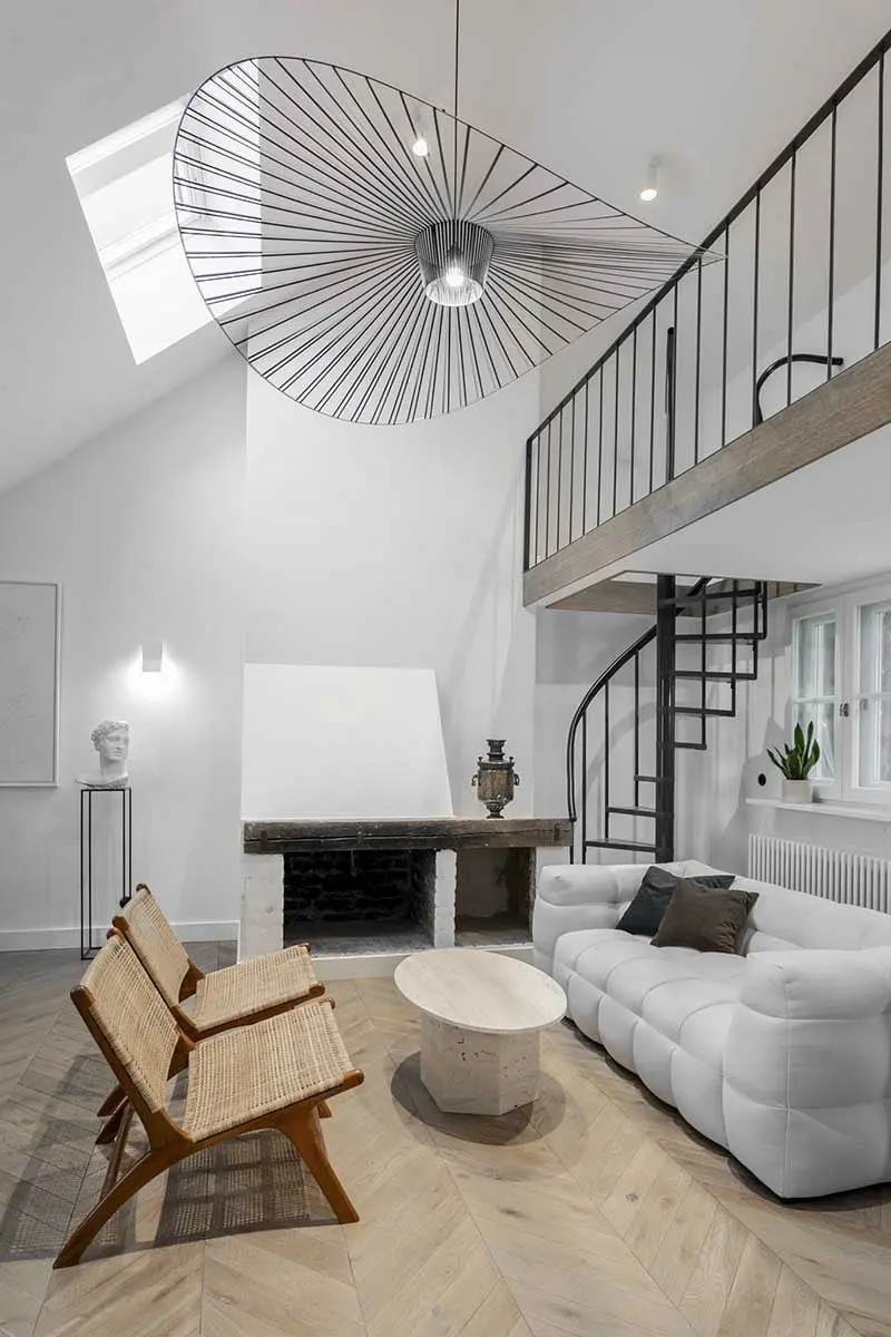 Poddasze na ul. Brzozowej | Proj: Piotr Łucyan Art`Up Interiors