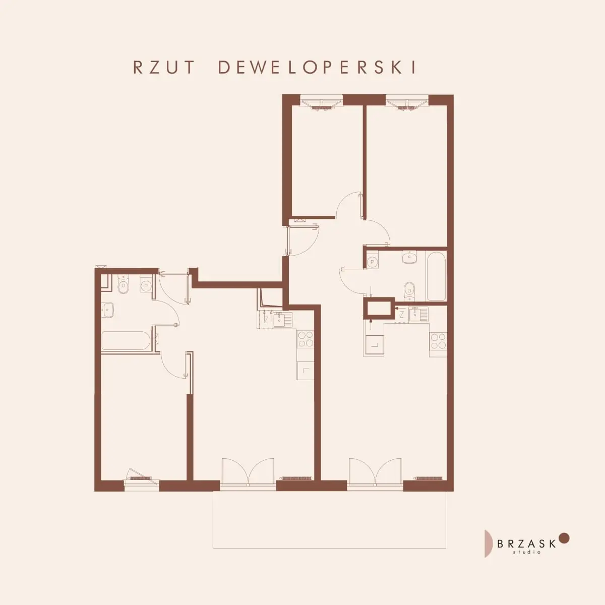 Proj.: Studio Brzask; fot.: Magdalena Szpyruk, Paulina Kuszneruk