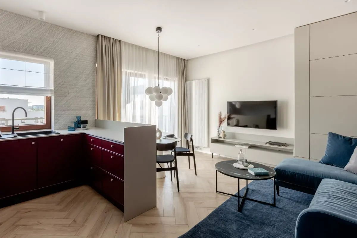 Proj.: CECHOWNIA Pracownia Architektury Wnętrz