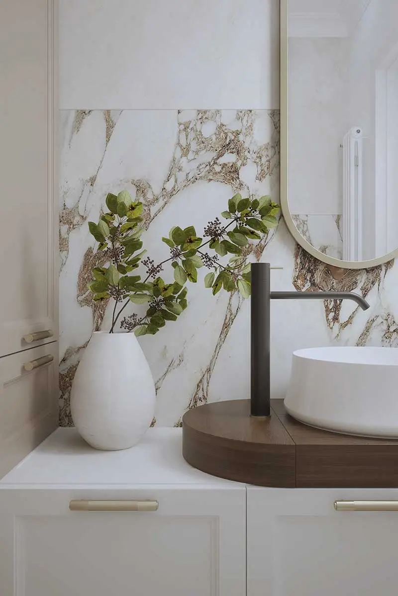 Mieszkanie z elementami nawiązującymi do stylu Art Deco | Projekt: HEDO Architects