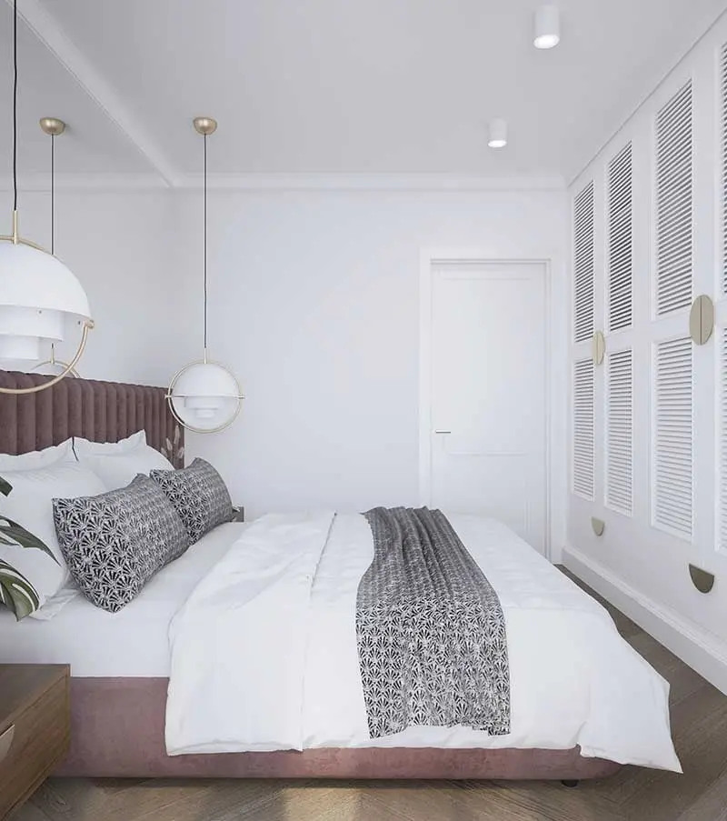 Mieszkanie z elementami nawiązującymi do stylu Art Deco | Projekt: HEDO Architects